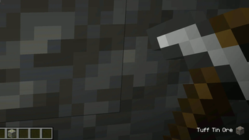 Prospector Text - Found Ore