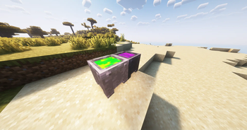 Filled Metal Cauldrons
