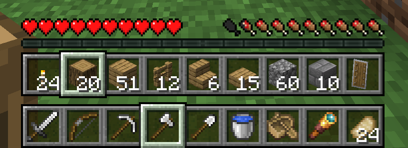 Double hotbars