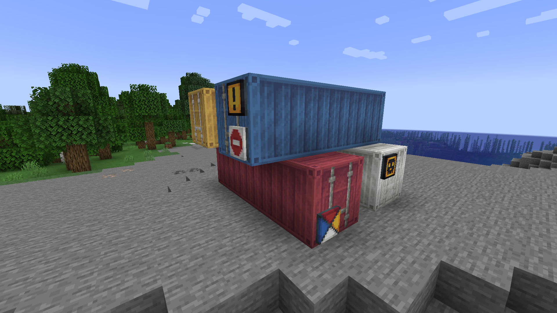 Shipping Containers and Decals Shipping Containers and Decals