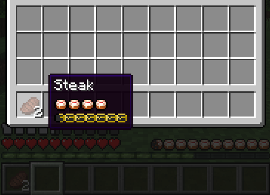 AppleSkin Tooltip Compatible