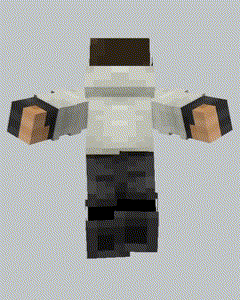 Sky dive animation (Parcool)