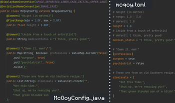 QConfig Example