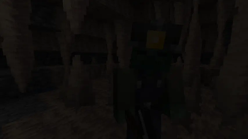 Undead Miner exploring a Dripstone Cave