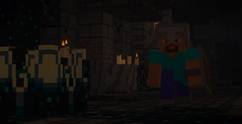 Sneaking animation
