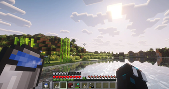 Subtle crosshair