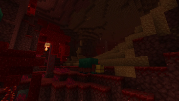 Sniffer in the Glowstone Canyon