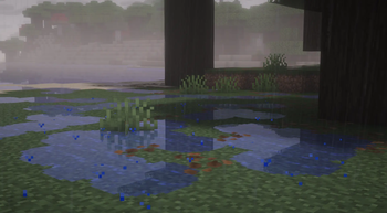 Puddles with shaders