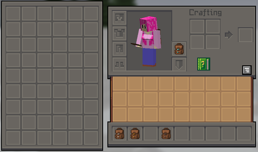 Diamond/netherite backpack