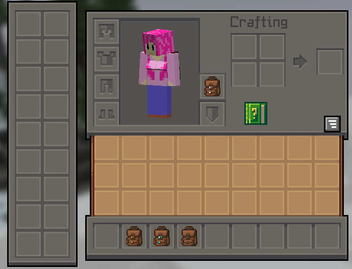 Iron backpack