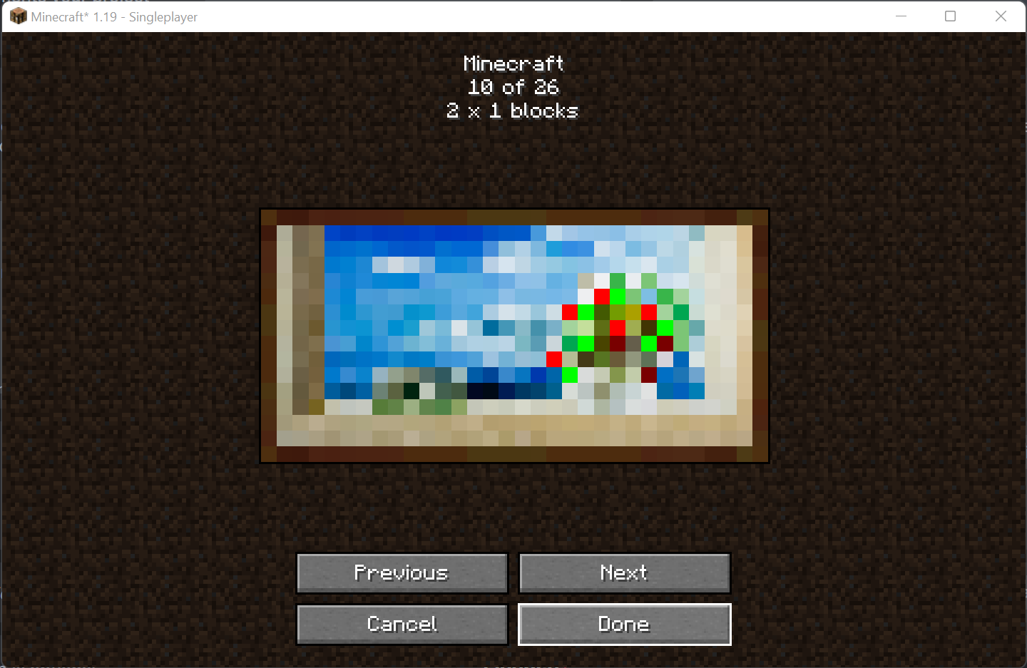 Painting picker, painting choice