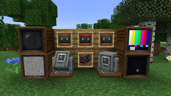 tvs and cassettes
